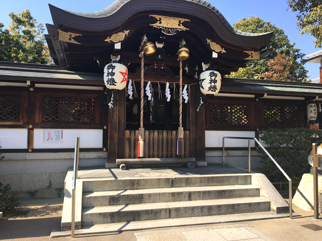 京都晴明神社の本殿